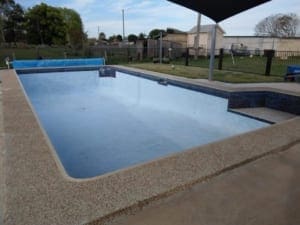 Concrete Pool Coating Removal Blasting Services -