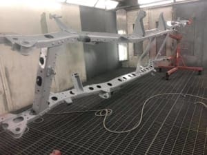 Dustless Blasting Car Chassis Northern Rivers - Wet Blasting