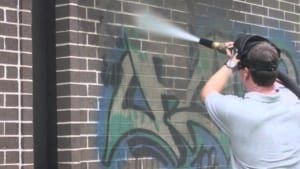 Graffiti Removal Abrasive Blasting - North Coast NSW